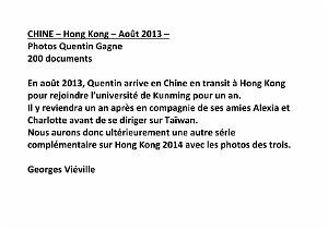 2015 08 QUENTIN  EN CHINE-HONG KONG 2013 08